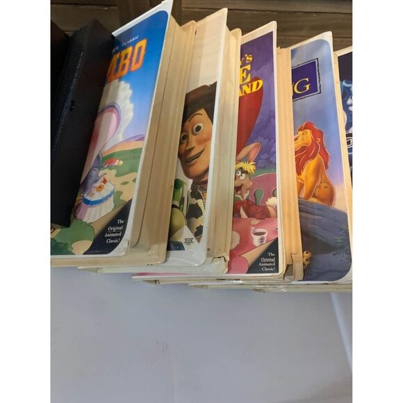 Lot of Vintage Disney/ Childrens VHS Tapes UNTESTED - Picture 5 of 5